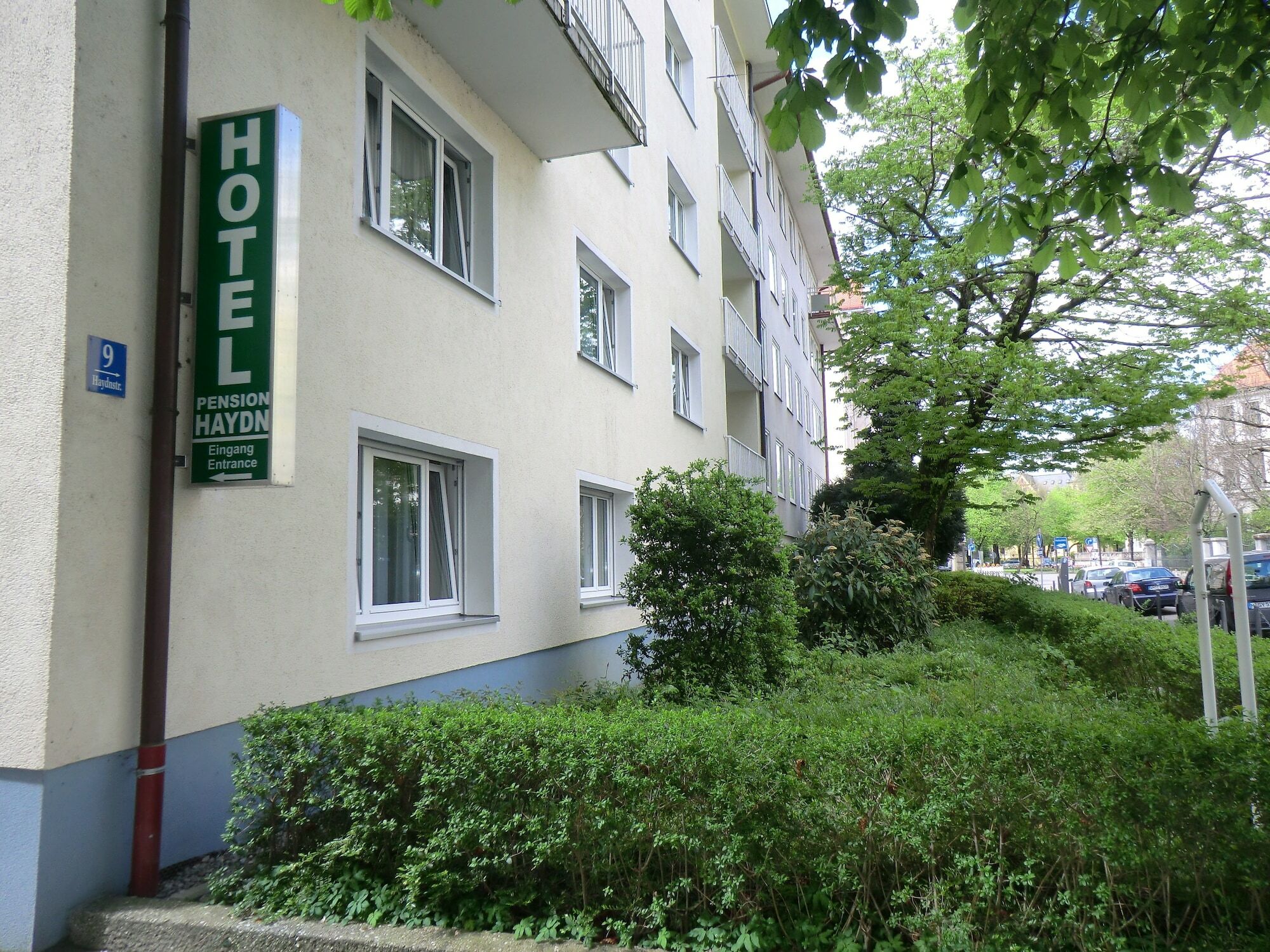 Hotel Pension Haydn Munique Exterior foto
